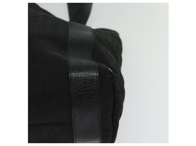 Bulgari Borsa Tote BVLGARI Logo Mania in tela nera e argento autentica BA2558 Nero - vista 11