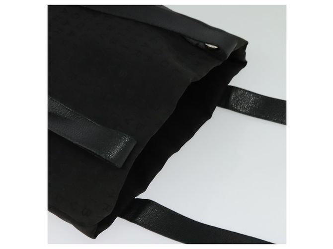 Bulgari Borsa Tote BVLGARI Logo Mania in tela nera e argento autentica BA2558 Nero - vista 6
