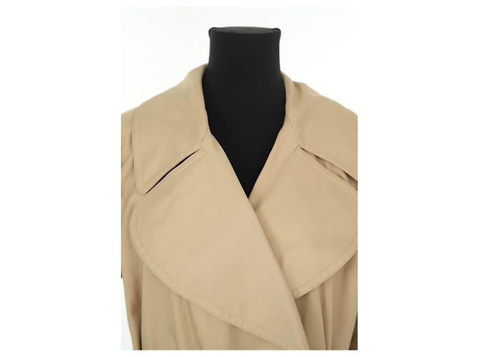Tsumori Chisato Trench coat de algodón camel Camello - vista 2