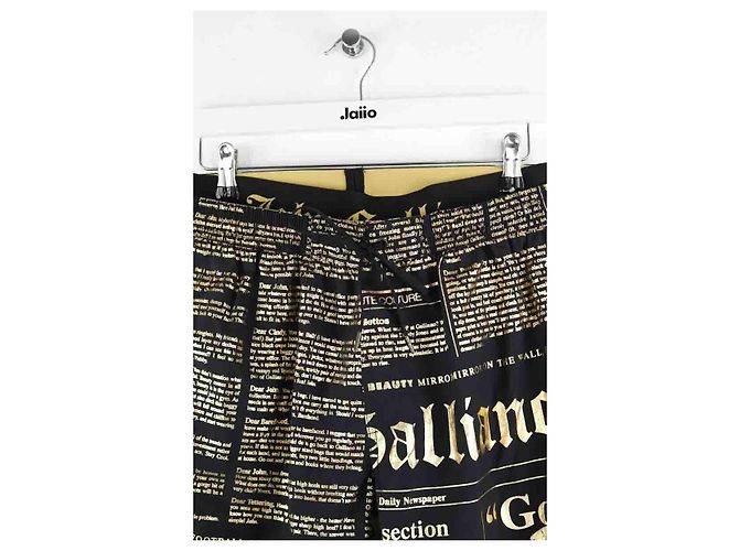John Galliano Bermudas negras - vista 2