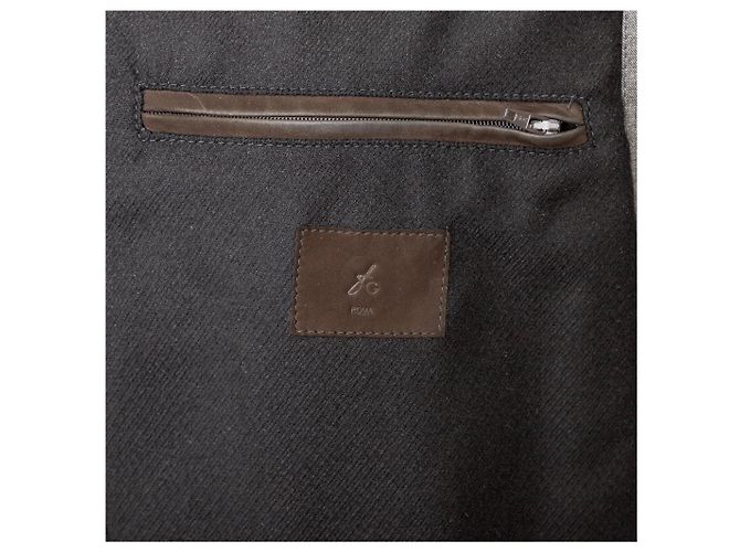 Autre Marque FG Roma Wool Coat Grey - view 13