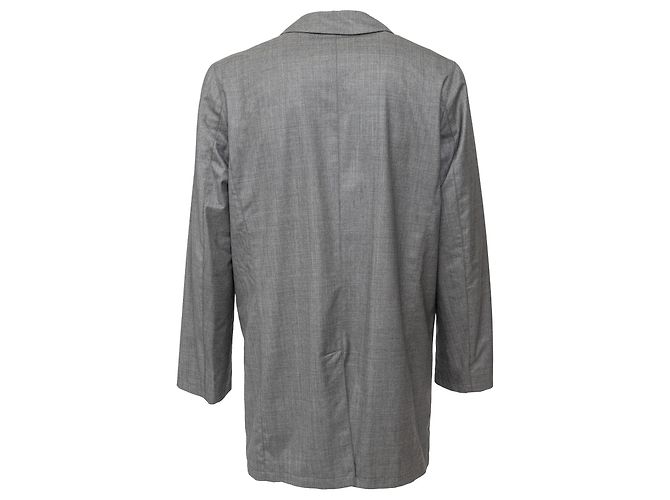 Autre Marque FG Roma Wool Coat Grey - view 3