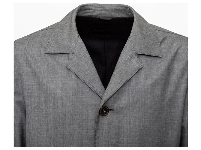 Autre Marque FG Roma Wool Coat Grey - view 4