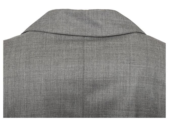 Autre Marque FG Roma Wool Coat Grey - view 6