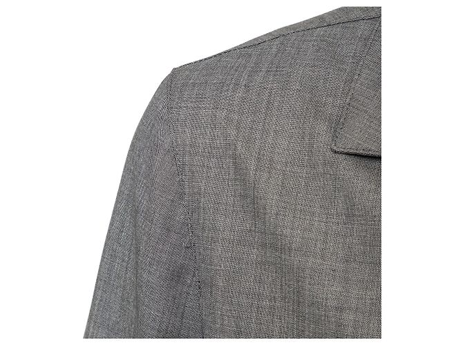 Autre Marque FG Roma Wool Coat Grey - view 7
