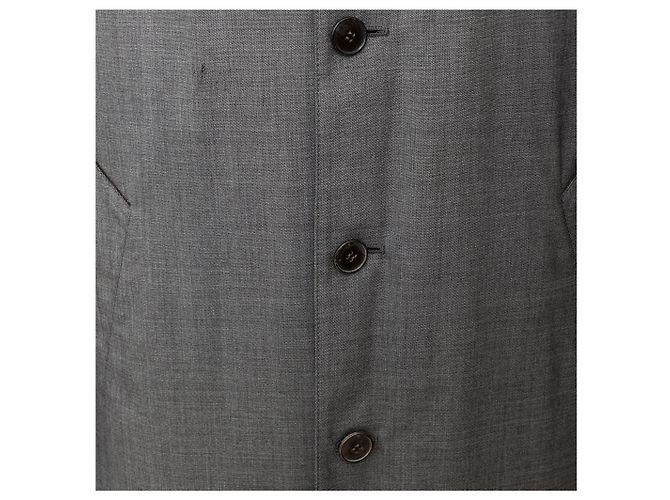 Autre Marque FG Roma Wool Coat Grey - view 9