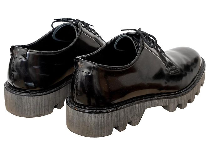 Scarpe Oxford Emporio Armani Nero - vista 2