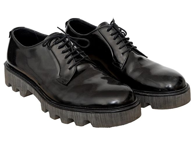 Scarpe Oxford Emporio Armani Nero - vista 4