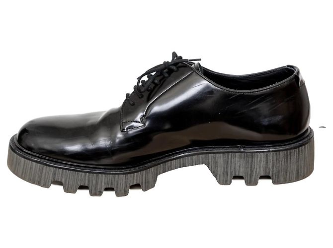 Scarpe Oxford Emporio Armani Nero - vista 6