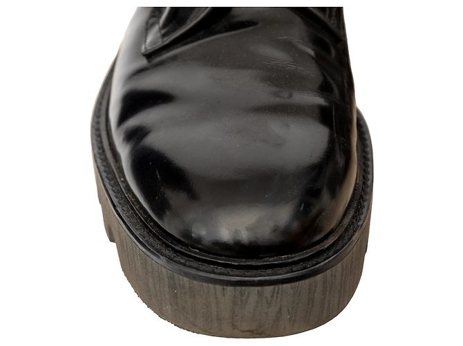 Scarpe Oxford Emporio Armani Nero - vista 7