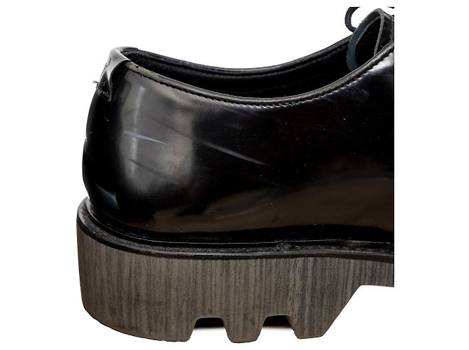 Scarpe Oxford Emporio Armani Nero - vista 8