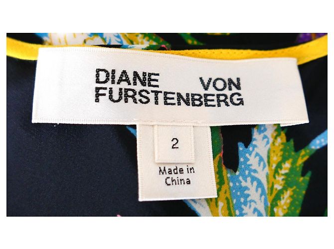 Vestido de Crepé de Seda Floral de Diane von Furstenberg - vista 6