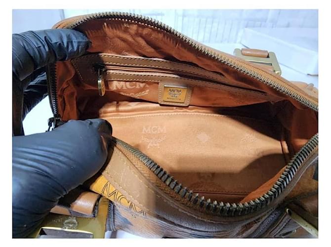 MCM Visetos Bowlingtasche braun - Ansicht 12