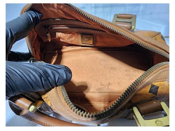 MCM Visetos Bowlingtasche braun - Ansicht 13