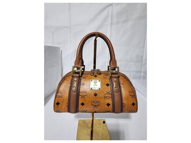 MCM Visetos Bowlingtasche braun - Ansicht 14