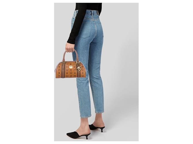 MCM Visetos Bowlingtasche braun - Ansicht 3