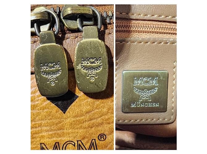 MCM Visetos Bowlingtasche braun - Ansicht 6
