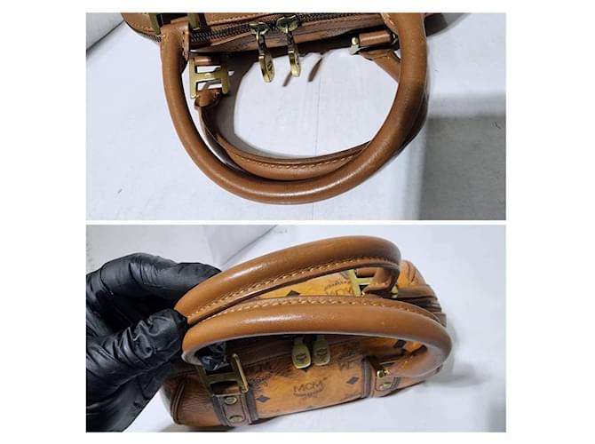 MCM Visetos Bowlingtasche braun - Ansicht 7