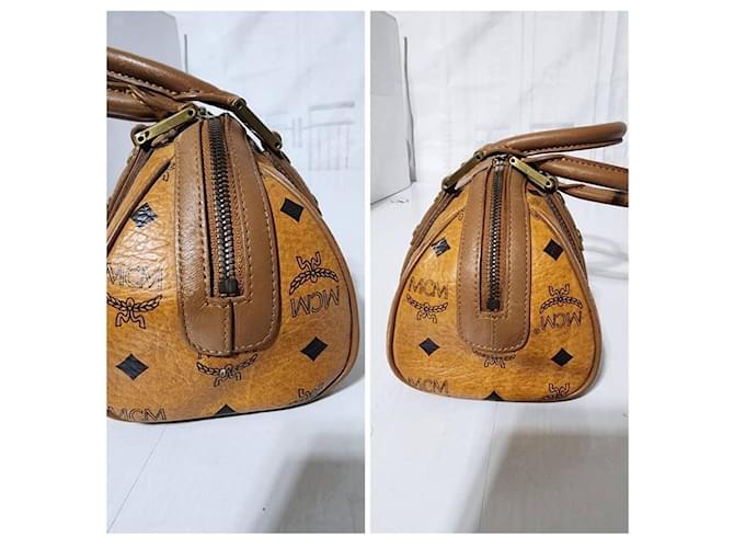MCM Visetos Bowlingtasche braun - Ansicht 8