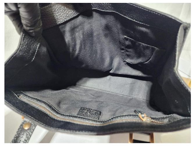 Borsa Gucci GG Canvas Nailhead nera Nero - vista 10