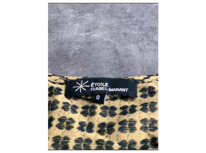 Blusa Isabel Marant Etoile con estampado floral de algodón Amarillo - vista 3