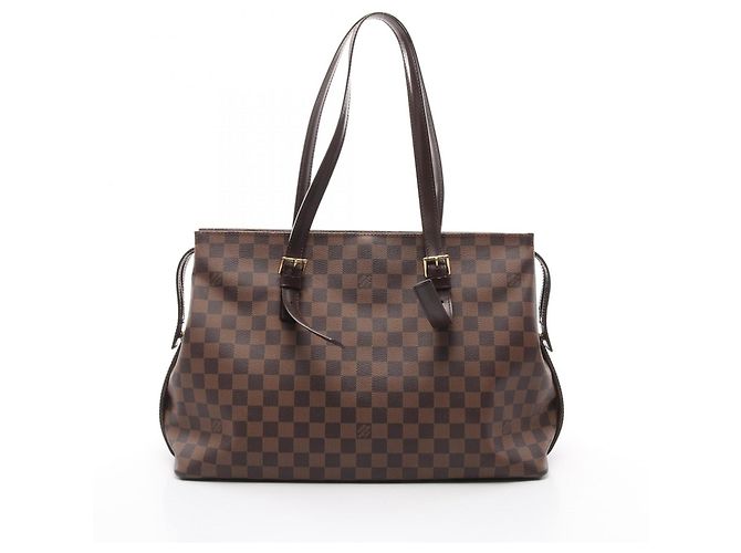 Borsa Tote Chelsea di Louis Vuitton Marrone Damier ebene - vista 2