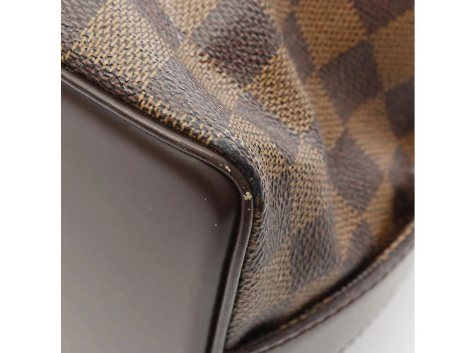 Borsa Tote Chelsea Damier Ebene Louis Vuitton Marrone - vista 8