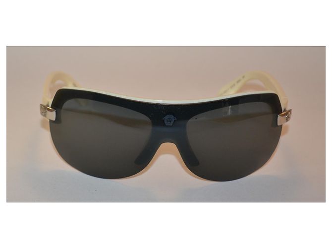 Gafas de sol Versace 4045-v máscara magnética blancas Blanco - vista 4