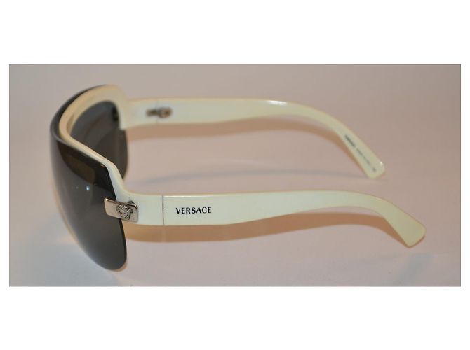 Gafas de sol Versace 4045-v máscara magnética blancas Blanco - vista 5