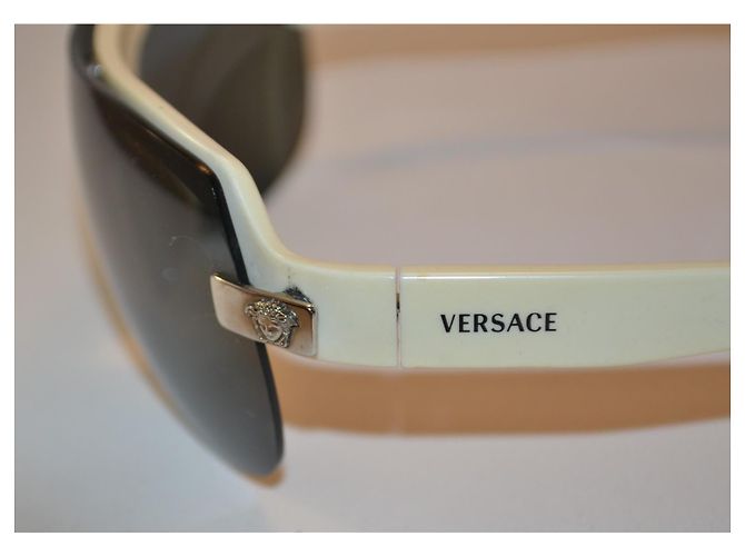 Gafas de sol Versace 4045-v máscara magnética blancas Blanco - vista 6