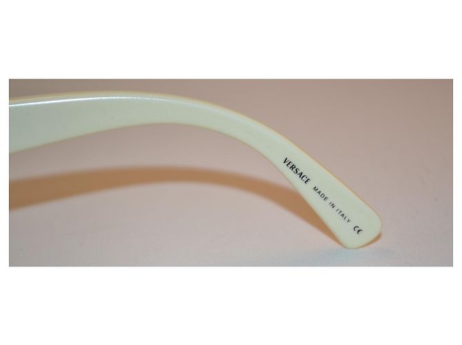 Gafas de sol Versace 4045-v máscara magnética blancas Blanco - vista 8