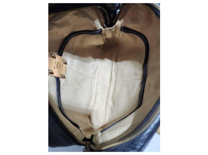 MCM Vintage Visetos Nylon Umhängetasche schwarz - Ansicht 13