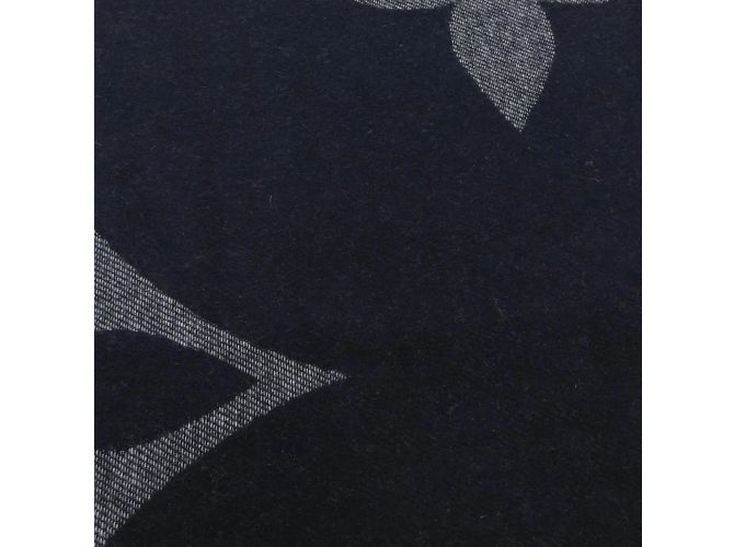 Stola in cashmere nero Louis Vuitton - vista 4