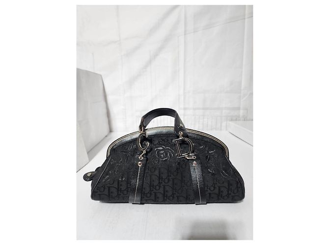 Borsa a fiori Diorissimo di Christian Dior nera Nero - vista 13
