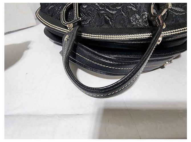 Borsa a fiori Diorissimo di Christian Dior nera Nero - vista 5