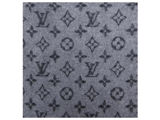 Grau Cashmere Schal von Louis Vuitton Braun - Ansicht 4