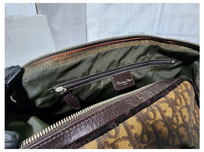 Borsa Trotter Romantica Christian Dior Marrone - vista 14