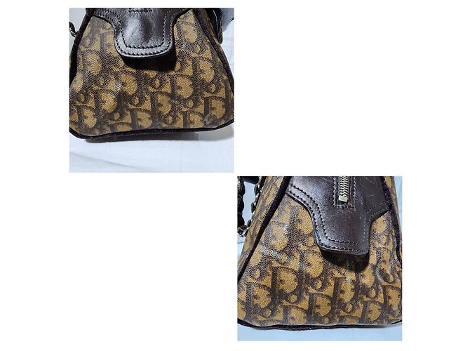 Borsa Trotter Romantica Christian Dior Marrone - vista 5