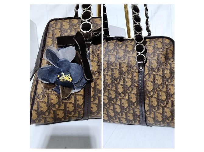 Borsa Trotter Romantica Christian Dior Marrone - vista 6