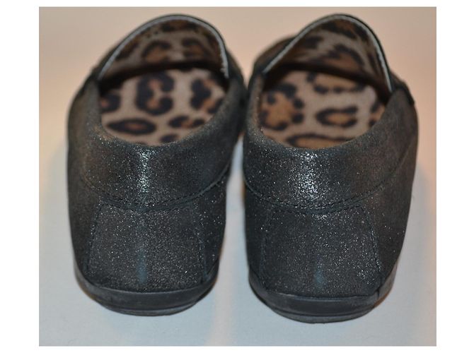 Mocassini Roberto Cavalli in pelle nera Nero - vista 4