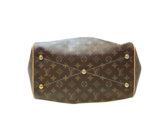 Borsa Tote Louis Vuitton Monogram Tivoli GM Marrone - vista 3
