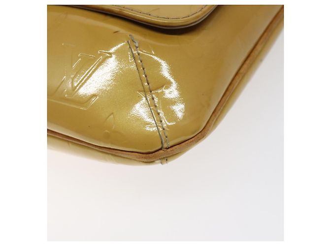 LOUIS VUITTON Borsa Thompson Street Monogram Vernis Beige M91301 LV Auth bs26312 - vista 14