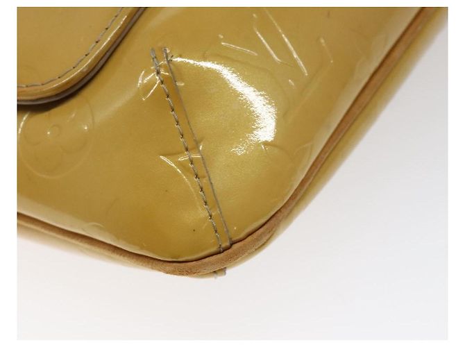 LOUIS VUITTON Borsa Thompson Street Monogram Vernis Beige M91301 LV Auth bs26312 - vista 15