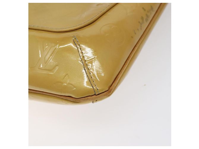 LOUIS VUITTON Borsa Thompson Street Monogram Vernis Beige M91301 LV Auth bs26312 - vista 16