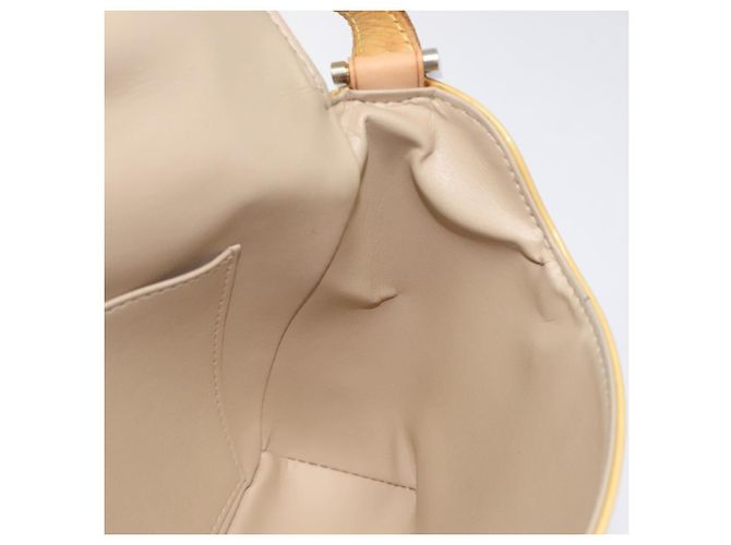 LOUIS VUITTON Borsa Thompson Street Monogram Vernis Beige M91301 LV Auth bs26312 - vista 18