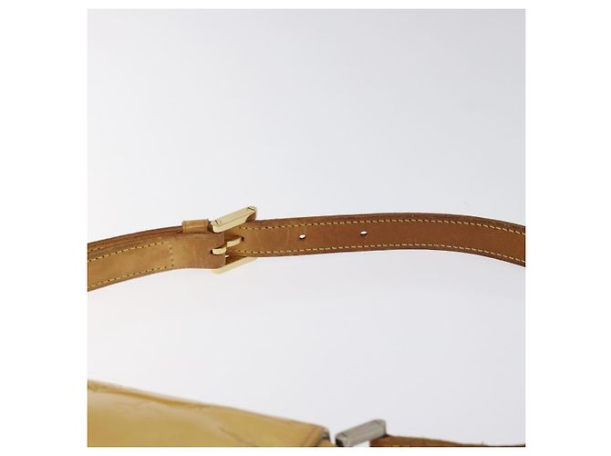 LOUIS VUITTON Borsa Thompson Street Monogram Vernis Beige M91301 LV Auth bs26312 - vista 8