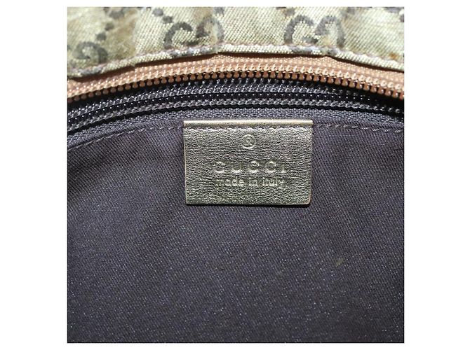 Borsa a spalla GG Crystal GUCCI Marrone Oro 189749 Auth 125954 D'oro - vista 15