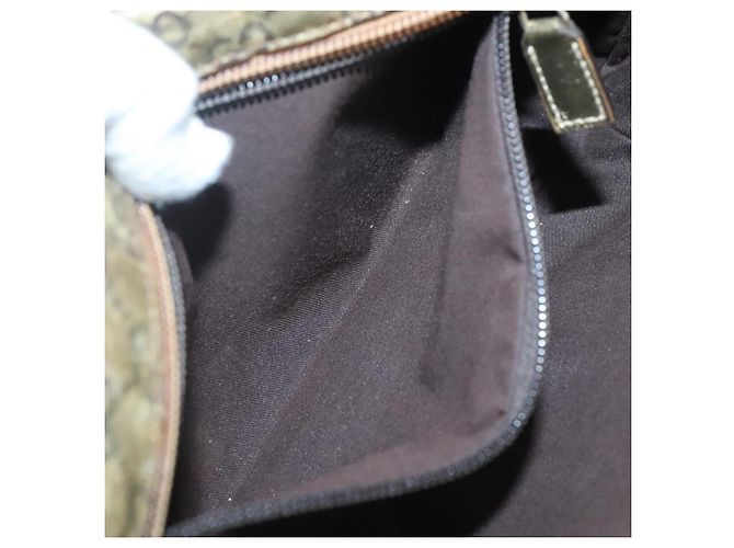 Borsa a spalla GG Crystal GUCCI Marrone Oro 189749 Auth 125954 D'oro - vista 19