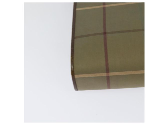 Autre Marque Borsa a Spalla Burberrys Nova Check in Tela Beige Oro Auth BA2751 D'oro - vista 15