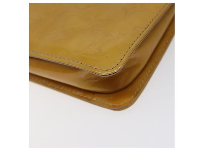 LOUIS VUITTON Monogram Vernis Lexington Pouch Beige M91010 LV Auth bs26303 - view 14